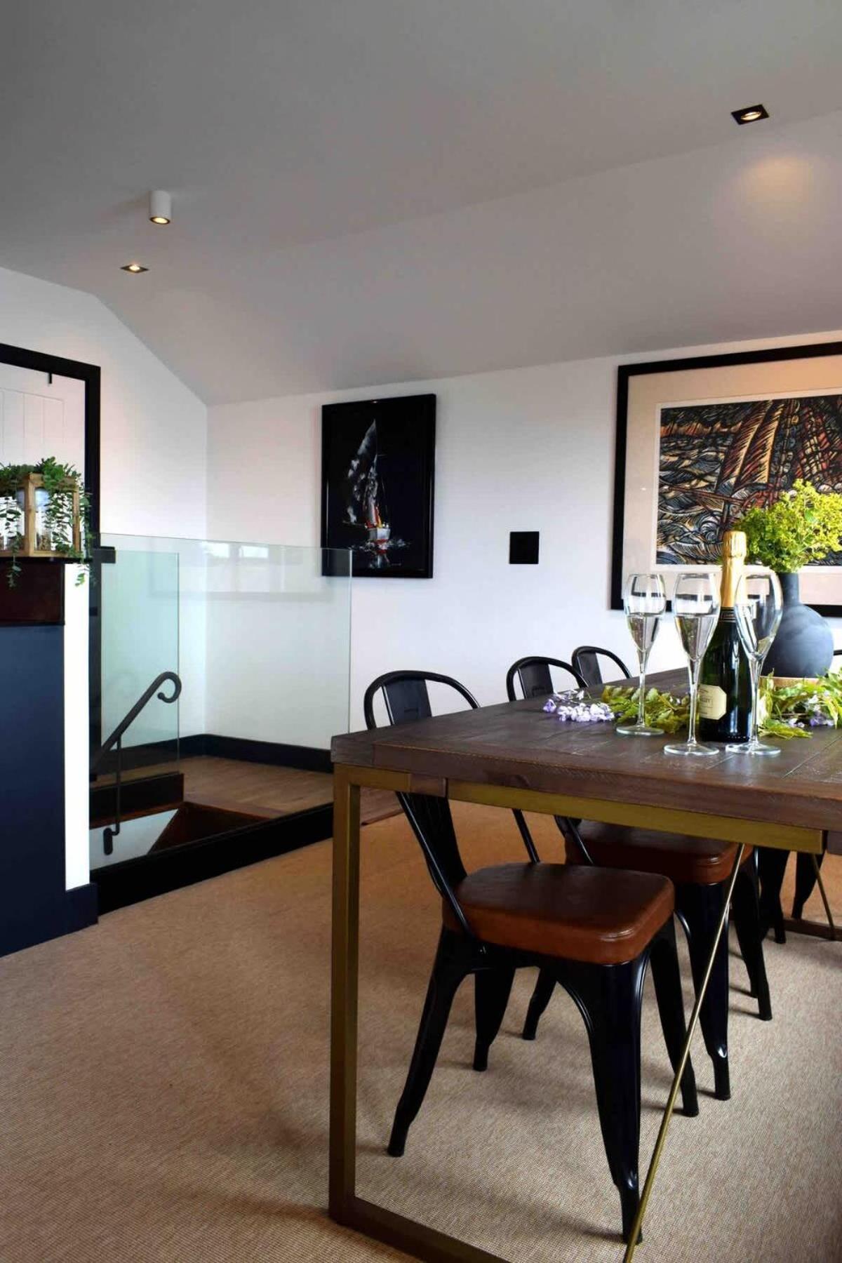 Stunning Waterfront Apartment With Spectacular Views & Parking At 'Captains Loft' Falmouth Zewnętrze zdjęcie