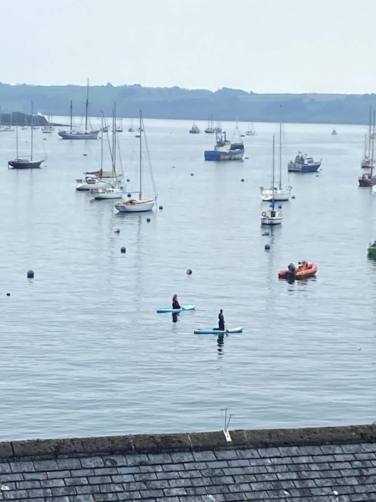 Stunning Waterfront Apartment With Spectacular Views & Parking At 'Captains Loft' Falmouth Zewnętrze zdjęcie